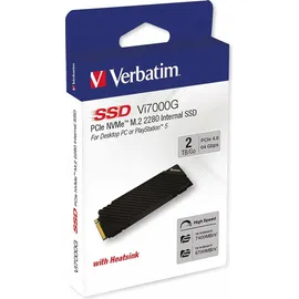 Verbatim Vi7000G 2 TB PCIe NVMe M.2 SSD