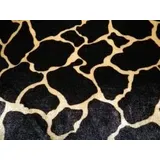 PANNESAMT Samt Giraffe Stoff bedruckt Meterware