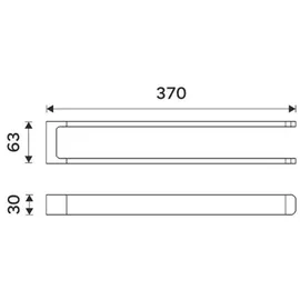 Nimco Maya Schwarz matt Messing, Metall MAC2909890