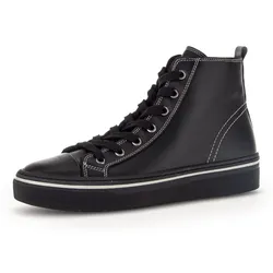 Winterboots, mit auffälligen Kontrastnähten, Gr. 36, schwarz, , 48746365-36