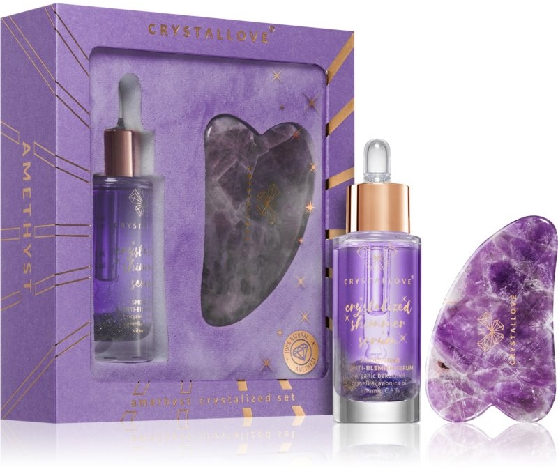 Crystallove Crystalized Amethyst Set Set für die Hautpflege