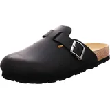 Herren Männer Hausschuhe verbandschuhe Therapie-Sandalen Klett-Hausschuhe SCHWARZ 44 EU Gr 44