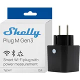 Shelly Plug M Gen3 Schwarz 2 St.