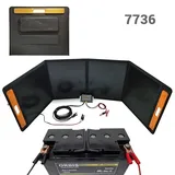 Faltbares Solarmodul 200W mit Laderegler - das mobile Ladegerät Reisemobil