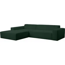 werk2 Eckcouch Polyester 3-Sitzer Grün