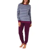 RELAX by Normann Frottee Pyjama Lila 44/46