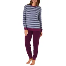 RELAX by Normann Frottee Pyjama Lila 44/46