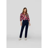Rabe Bluse Gemustert - Rundhals, 3/4 Arm - 46