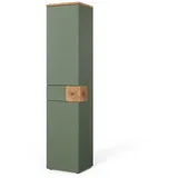 Vicco Eden Hochschrank 40 x 184,2 cm Grün/Artisan MDF
