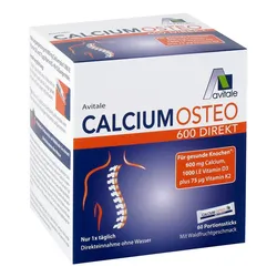 Calcium Osteo 600 Direkt Pulver
