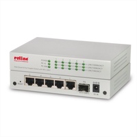 Roline 21.14.3523 Netzwerk-Switch Managed Gigabit Ethernet (10/100/1000) Grau