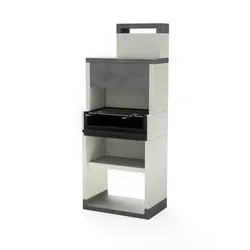 Tuozi Grill Venit Plus Hotte 78 Holz/Kohle [F]