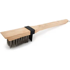 Broil King Grillbürste extra lange Borsten Holz Edelstahl weiß