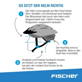 Fischer Urban Levin 52-59 cm grau/schwarz