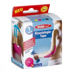 Kinesiologie Tape 5 cmx5 m pink