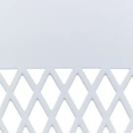 Beliani Esszimmerstuhl 2er Set ALMIRA Hellgrau