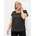 Kurzarmshirt in schwarz-gemustert 44/46