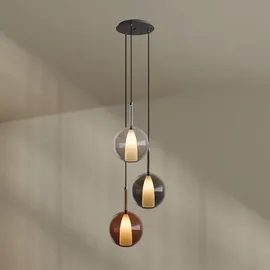 s.luce Belluna 3-flg. Ø 40 cm rund mehrfarbig
