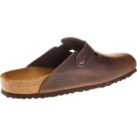 Birkenstock Boston Nubukleder geölt schmal habana 42