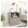 vidaXL Nachtschrank Betongrau 40 x 40 x 50 cm Grau