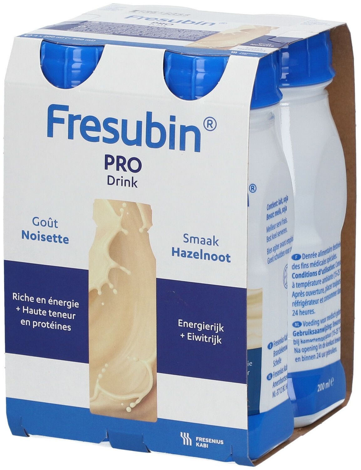 Fresubin® PRO Drink Noisette 4x200 ml fluide