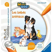 Ravensburger tiptoi Mini Doc' Interaktives Buch – Babys Tiere – Lern-Elektronische Spiele ohne Bildschirm – Kinder ab 4 Jahren – 0072