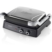 Arzum Tostçu Delux 2000W, Kontaktgrill Sandwichmaker Sandwich-Toaster Silber