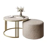 lookway LORI Braun Metall 70 x 49 x 70 cm