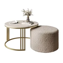 lookway LORI Braun Metall 70 x 49 x 70 cm