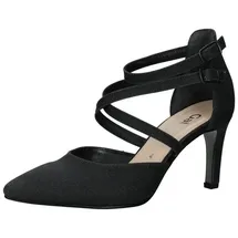 Gabor Damen Riemchen Pumps, Frauen Absatzschuhe,feine halteriemen,high Heels,hochhackige Schuhe,stoeckelschuhe,Abendschuhe,schwarz,37.5 EU / 4.5 UK - 37.5 EU