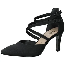 Gabor Damen Riemchen Pumps, Frauen Absatzschuhe,feine halteriemen,high Heels,hochhackige Schuhe,stoeckelschuhe,Abendschuhe,schwarz,37.5 EU / 4.5 UK - 37.5 EU