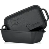 BBQ-Toro Gusseiserner Bräter 28 x 18 cm
