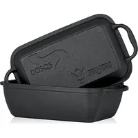 BBQ-Toro Gusseiserner Bräter 28 x 18 cm