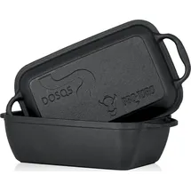 BBQ-Toro Gusseiserner Bräter 28 x 18 cm