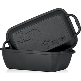 BBQ-Toro Gusseiserner Bräter 28 x 18 cm