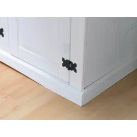 VCM New Mexico Sideboard 132 x 84 x 44 cm Weiß