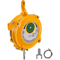 VEVOR Federzug Balancer Tragkraft 9-15kg Drahtseil Spring Fließband Werkzeug