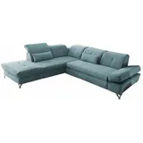 ed-lifestyle polstermöbel ed exciting design Ecksofa, Grün, Ausführung:Links & Couches, Wohnlandschaften, Ecksofas