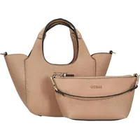 GUESS Helina Mini Tote Beige