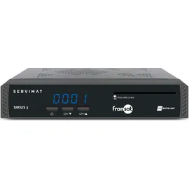 Servimat Satellite Fransat HD SIRIUS3 Decoder schwarz