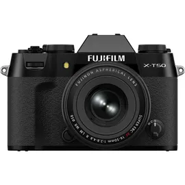 Fujifilm X-T50 schwarz + 16-50 mm