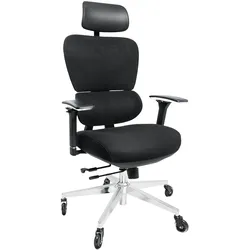 CLOUVOU ProSeat, ergonomischer Bürostuhl, thermoregulative Materialien, 4D-Armlehnen, 3D-Kopfstütze, BladeWheels