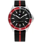 Tommy Hilfiger Analog 'Logan' Herren Uhr 1792010 - Schwarz/Schwarz