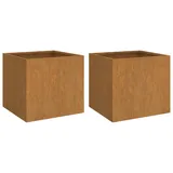 vidaXL Pflanzkübel 49 x 47 x 46 cm Braun