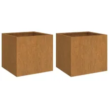 vidaXL Pflanzkübel 49 x 47 x 46 cm Braun