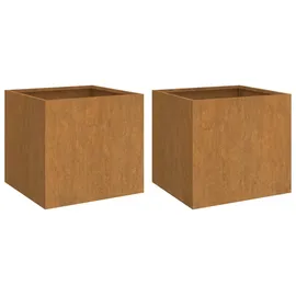 vidaXL Pflanzkübel 49 x 47 x 46 cm Braun