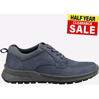 Hush Puppies Adam MEMORY FOAM Herren Leder Freizeitschuhe Marineblau