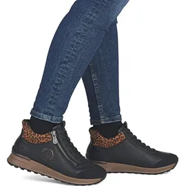 Rieker Stiefelette schwarz, Größe EU