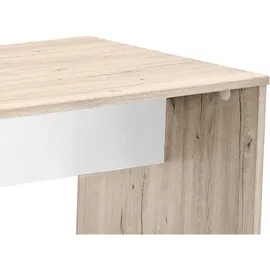 Sconto Kinderschreibtisch Wiki 140 x 72 x 70 cm Eiche braun