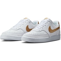 Nike Court Vision Low Next Nature Damen White/White/Metallic Gold 40,5